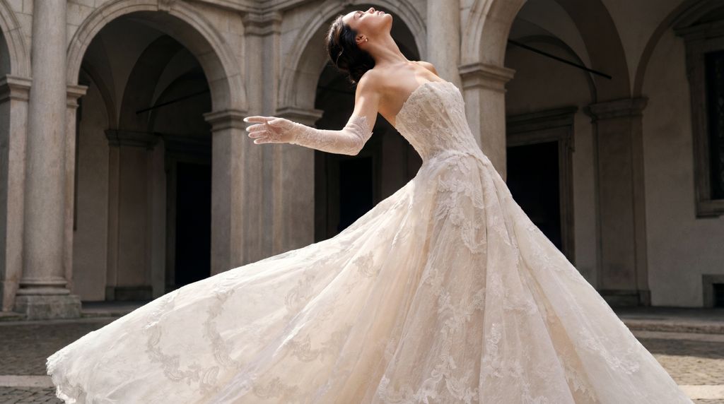 Bridal editorial production still